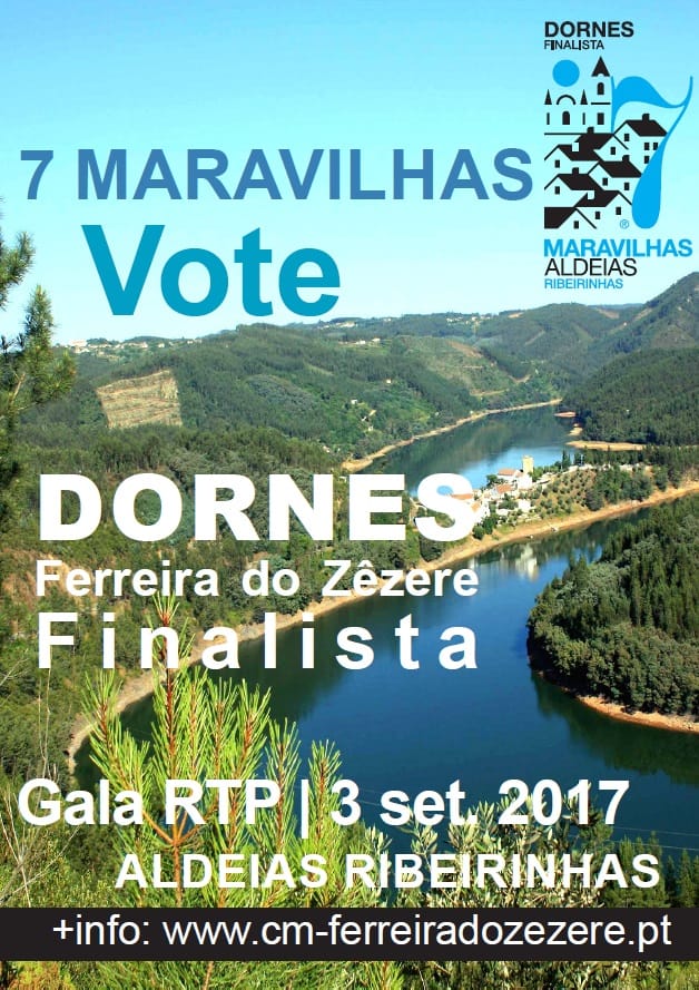 Dornes candidata a uma das 7 Maravilhas. VOTE!