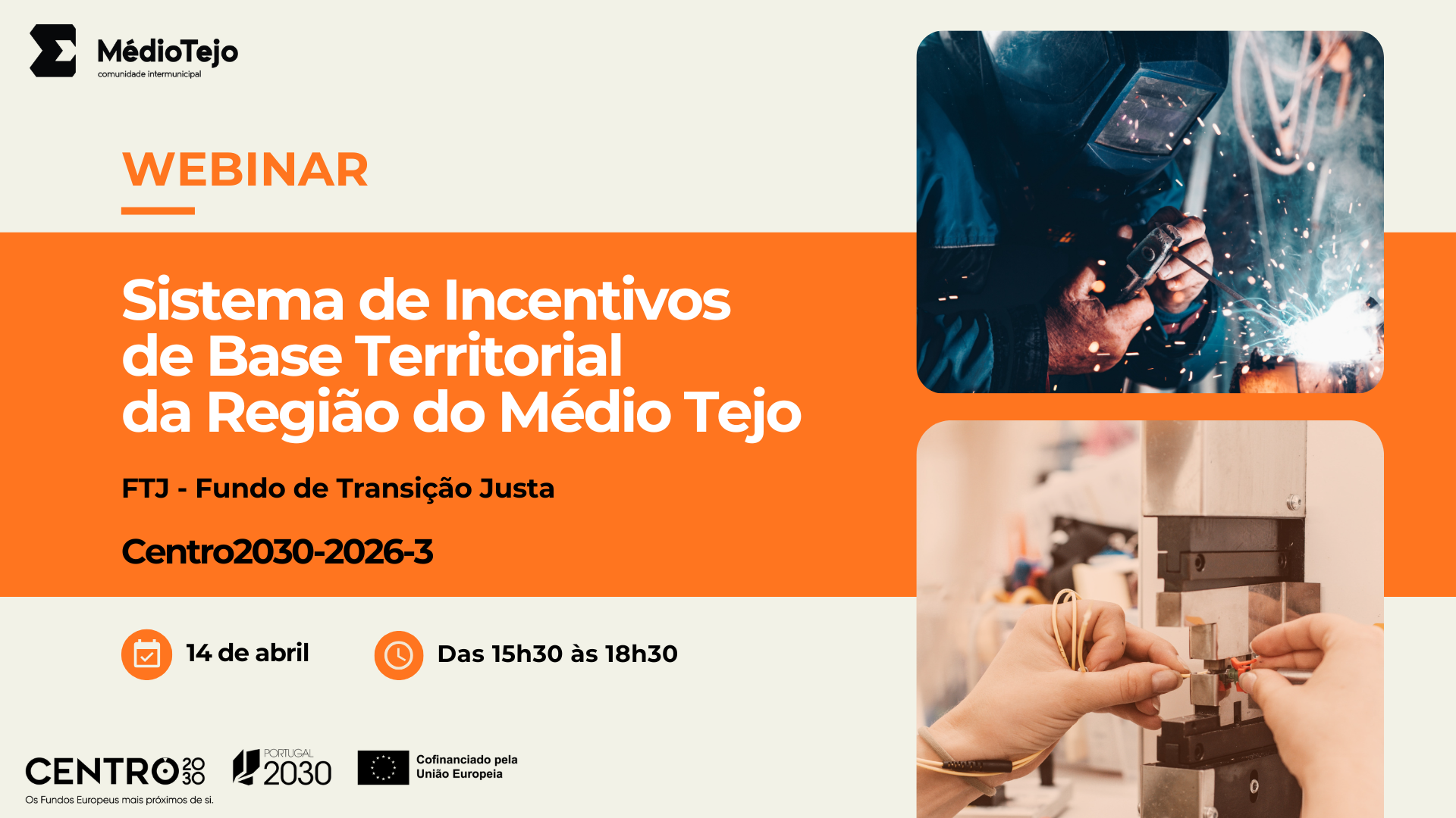 Last call: Webinar da CIM Médio Tejo sobre apoios às empresas é já amanhã