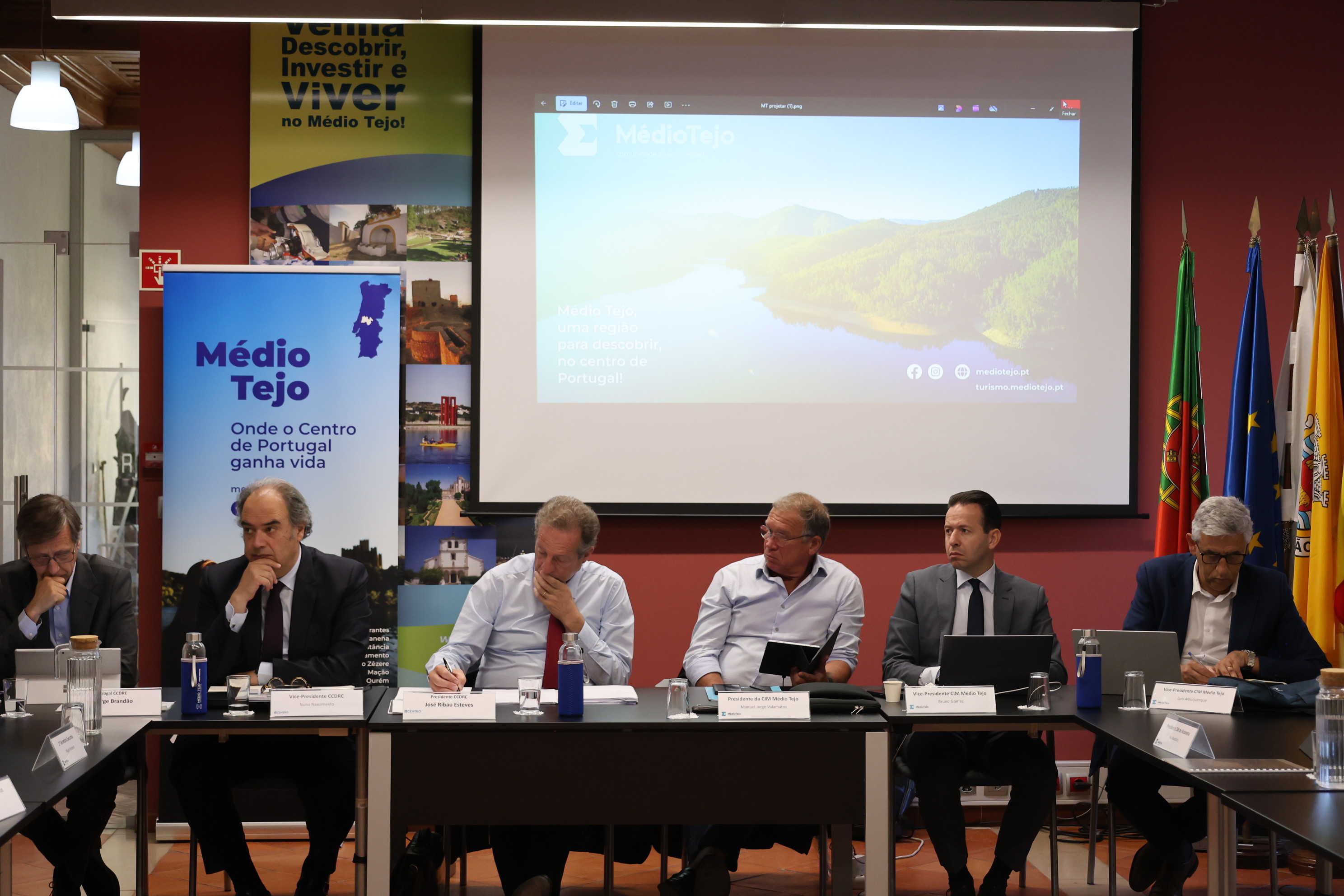 CCDR Centro promove reunião com a CIM do Médio Tejo para acompanhar a execução do Centro 2030 e do PRR