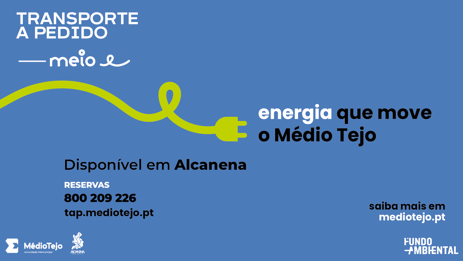 meioE, o novo transporte público ecológico de Alcanena